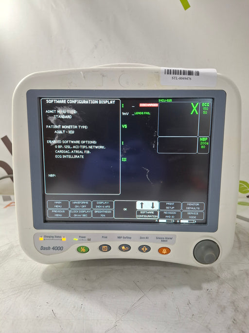 GE Healthcare GE Healthcare Dash 4000 - GE/Nellcor SpO2 Patient Monitor Patient Monitors reLink Online