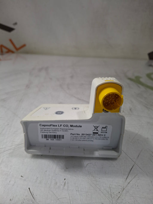 GE Healthcare GE Healthcare Capnoflex LF CO2 Module Patient Monitors reLink Online