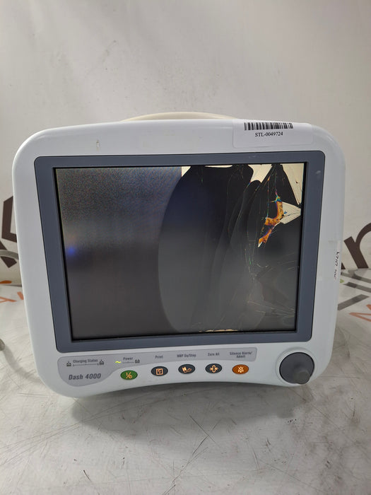 GE Healthcare Dash 4000 - GE/Nellcor SpO2 Patient Monitor