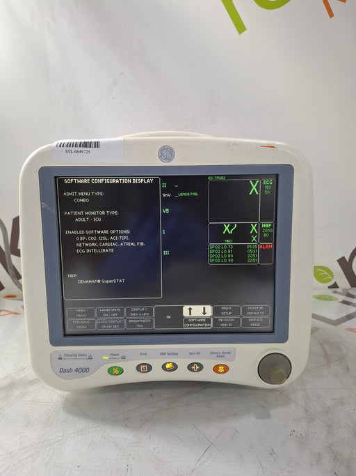 GE Healthcare GE Healthcare Dash 4000 - GE/Nellcor SpO2 Patient Monitor Patient Monitors reLink Online