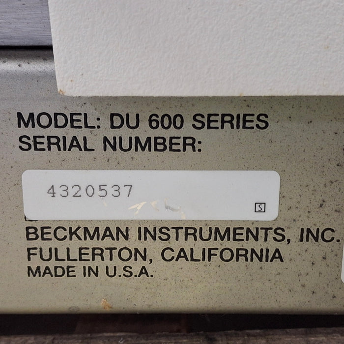 Beckman Coulter DU 640 Spectrophotometer