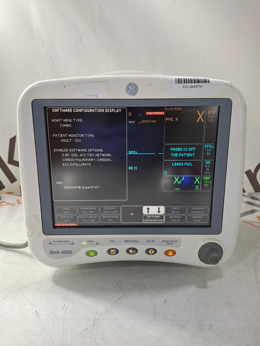 GE Healthcare GE Healthcare Dash 4000 - Masimo SpO2 Patient Monitor Patient Monitors reLink Online
