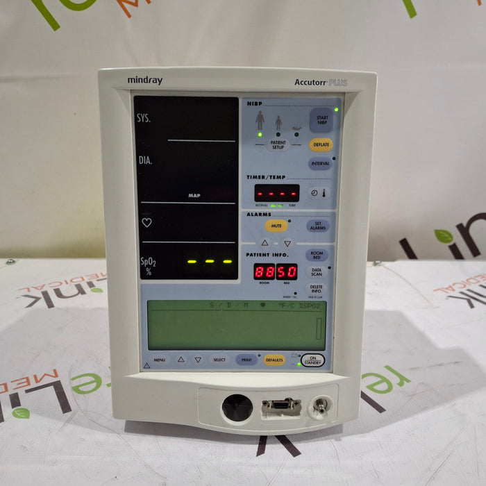 Datascope Accutorr Plus Vital Signs Monitor