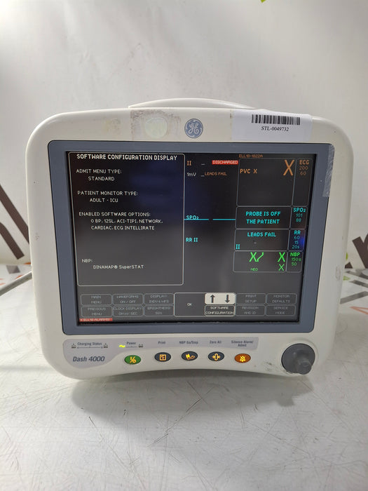 GE Healthcare GE Healthcare Dash 4000 - Masimo SpO2 Patient Monitor Patient Monitors reLink Online