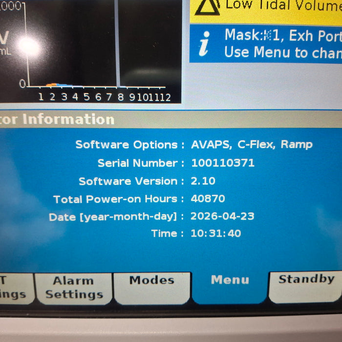 Philips Respironics V60 BiPAP Ventilator