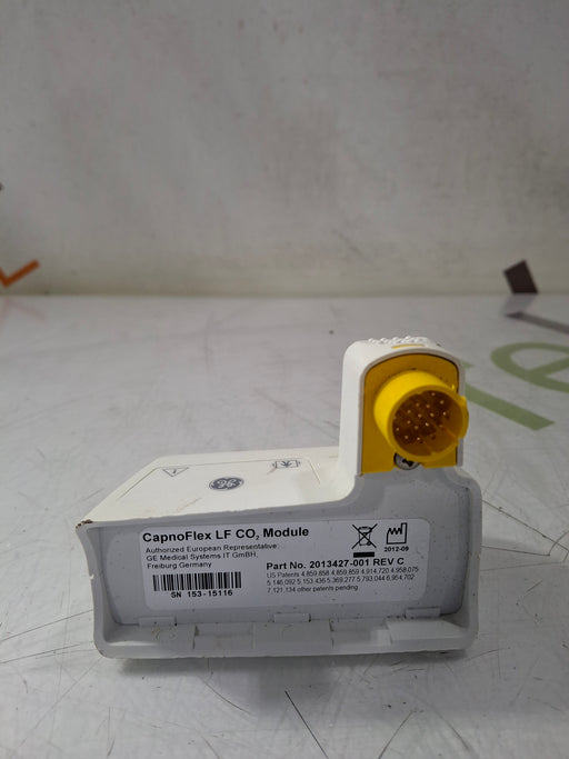 GE Healthcare GE Healthcare Capnoflex LF CO2 Module Patient Monitors reLink Online