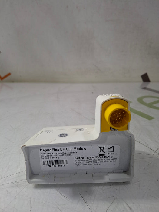 GE Healthcare GE Healthcare Capnoflex LF CO2 Module Patient Monitors reLink Online