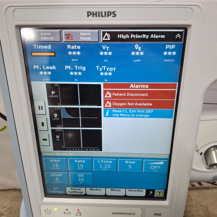 Philips Philips Respironics V60 BiPAP Ventilator Respiratory reLink Online