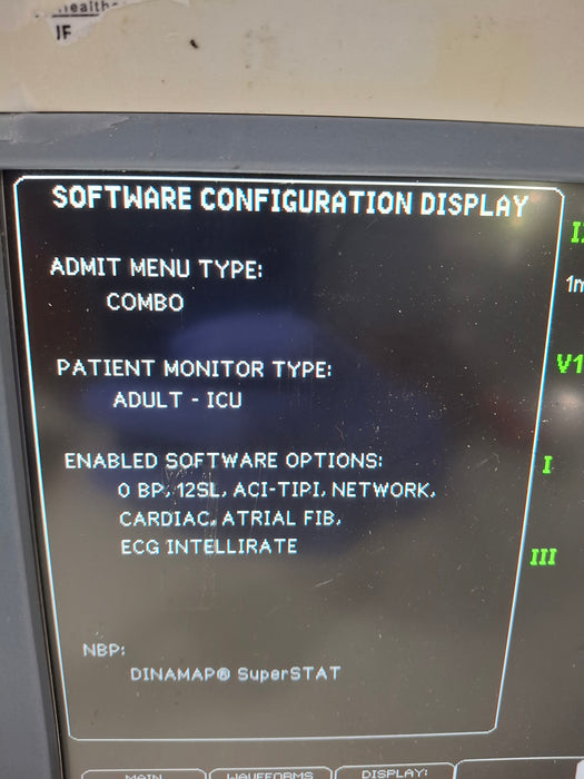 GE Healthcare Dash 4000 - GE/Nellcor SpO2 Patient Monitor