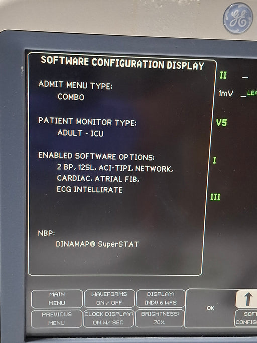 GE Healthcare GE Healthcare Dash 4000 - GE/Nellcor SpO2 Patient Monitor Patient Monitors reLink Online