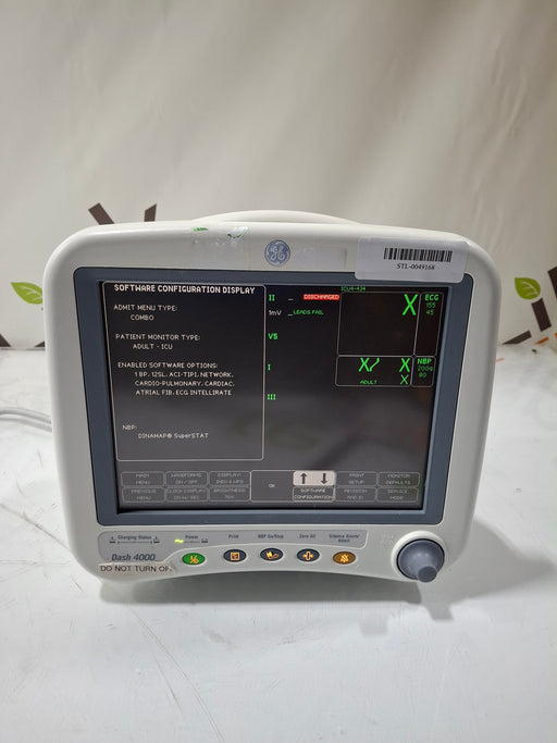 GE Healthcare GE Healthcare Dash 4000 - GE/Nellcor SpO2 Patient Monitor Patient Monitors reLink Online