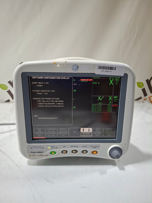 GE Healthcare GE Healthcare Dash 4000 - GE/Nellcor SpO2 Patient Monitor Patient Monitors reLink Online