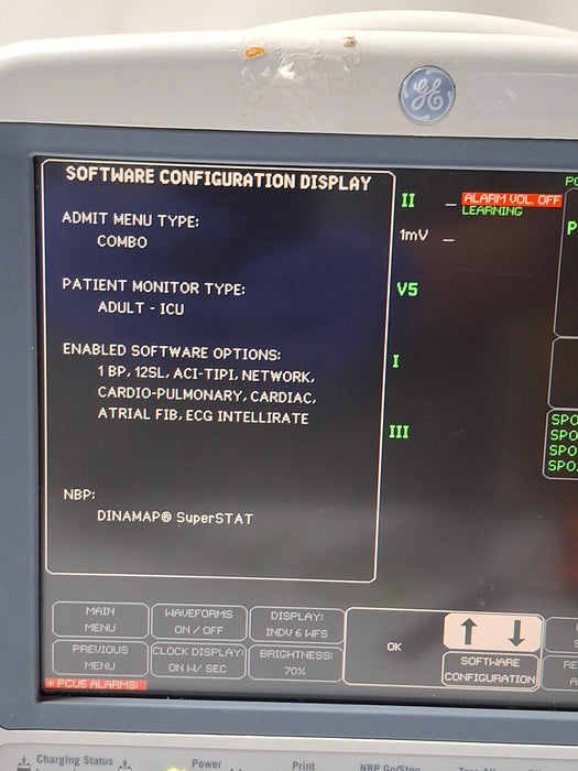 GE Healthcare Dash 4000 - GE/Nellcor SpO2 Patient Monitor