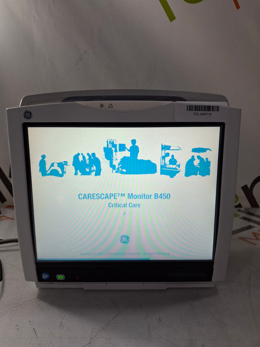 GE Healthcare Carescape B450 Critical Care Patient Monitor
