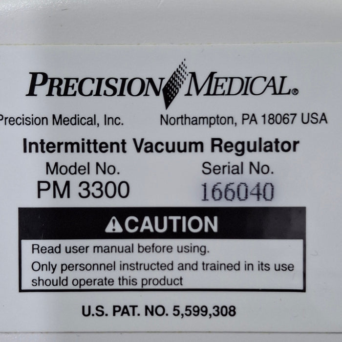 Precision Medical PM3300 Intermittent Vacuum Regulator