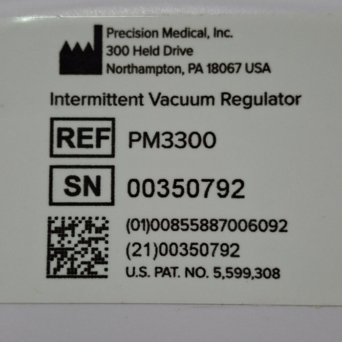 Precision Medical PM3300 Intermittent Vacuum Regulator
