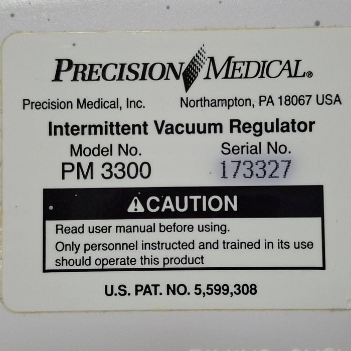 Precision Medical PM3300 Intermittent Vacuum Regulator