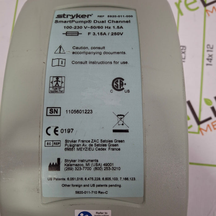 Stryker SmartPump Dual Channel Tourniquet