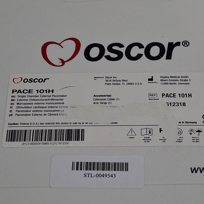 OSCOR Inc OSCOR Inc PACE 101 H Single Chamber External Pacemaker Cardiology reLink Online