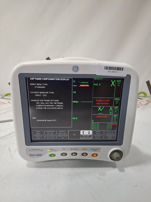 GE Healthcare GE Healthcare Dash 4000 - GE/Nellcor SpO2 Patient Monitor Patient Monitors reLink Online