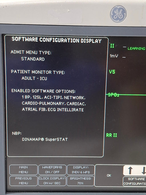 GE Healthcare GE Healthcare Dash 4000 - GE/Nellcor SpO2 Patient Monitor Patient Monitors reLink Online