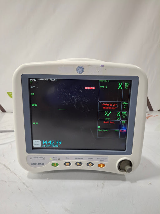 GE Healthcare GE Healthcare Dash 4000 - GE/Nellcor SpO2 Patient Monitor Patient Monitors reLink Online