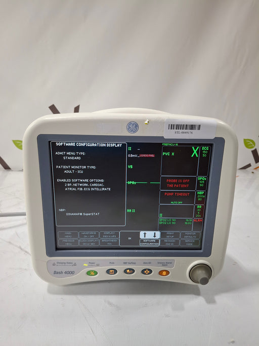 GE Healthcare GE Healthcare Dash 4000 - GE/Nellcor SpO2 Patient Monitor Patient Monitors reLink Online