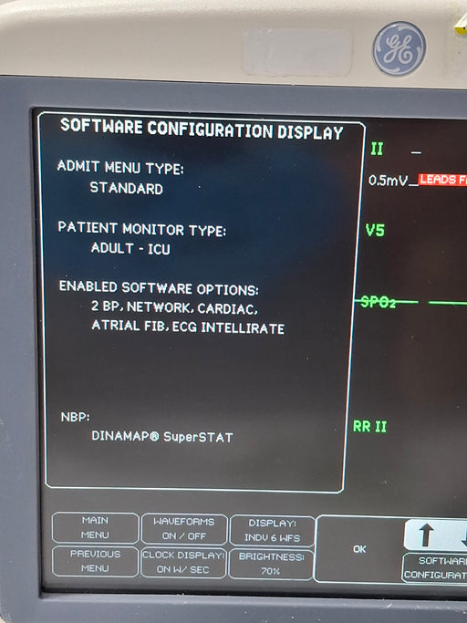 GE Healthcare GE Healthcare Dash 4000 - GE/Nellcor SpO2 Patient Monitor Patient Monitors reLink Online