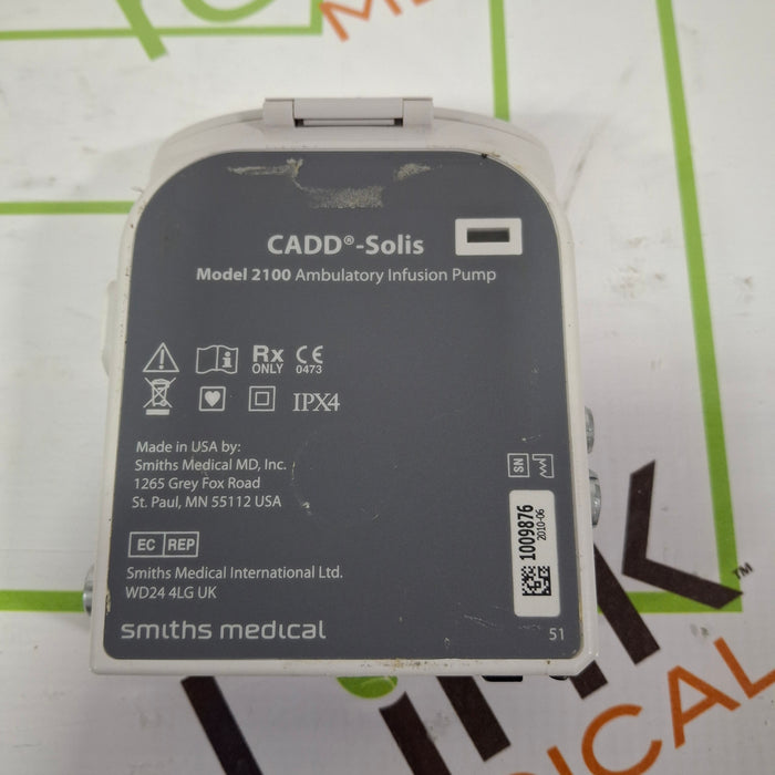 Smiths Medical CADD Solis 2110 Ambulatory Infusion Pump