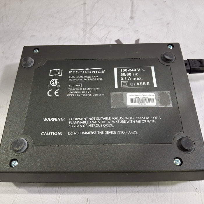 Respironics Analog Output Module