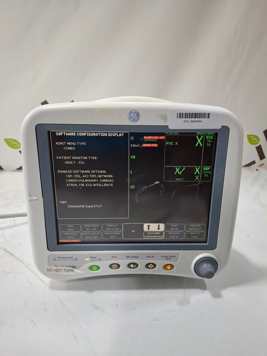 GE Healthcare Dash 4000 - GE/Nellcor SpO2 Patient Monitor