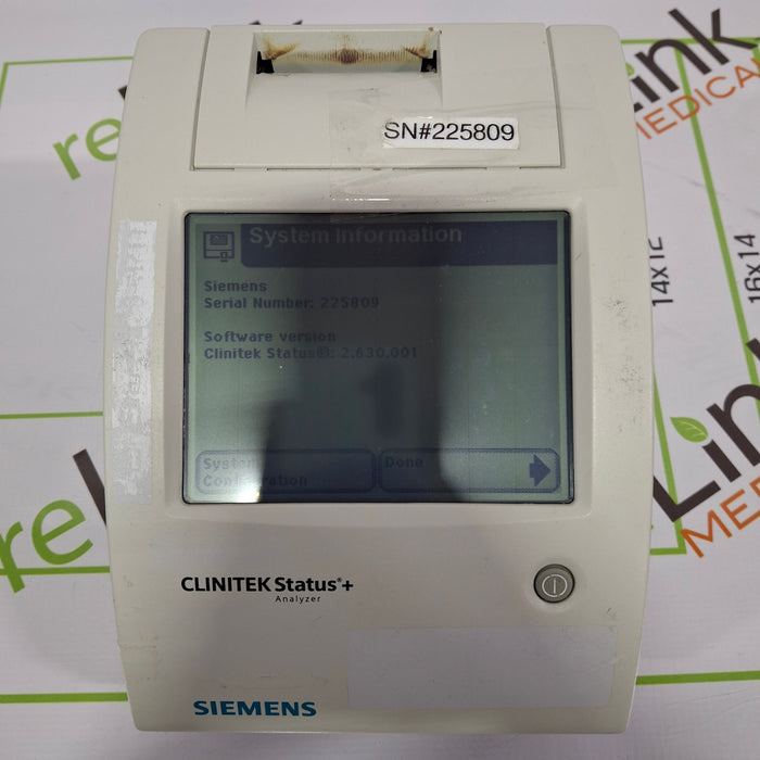 Siemens Clinitek Status + Urine Analyzer