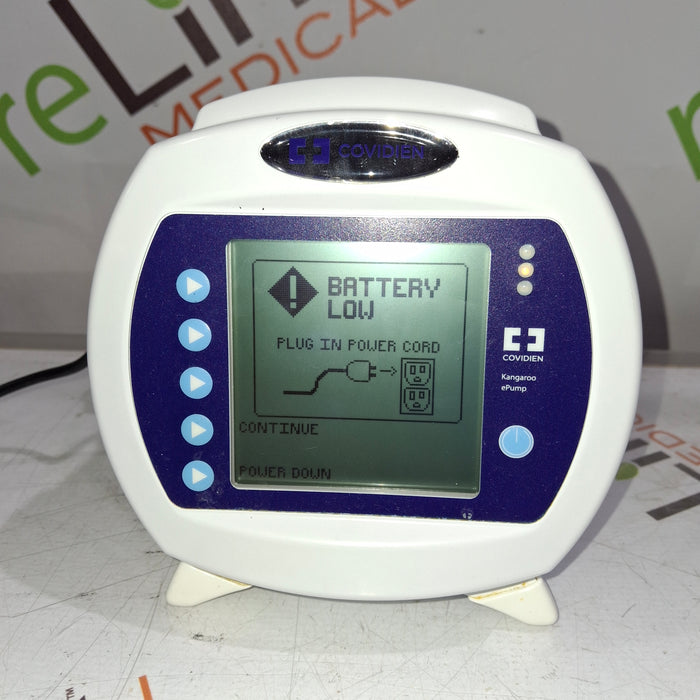 Covidien Covidien Kangaroo ePump Enteral Feeding Pump Infusion Pump reLink Online