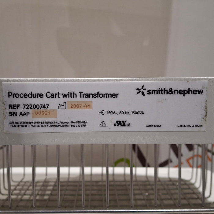 Smith & Nephew Procedure Cart