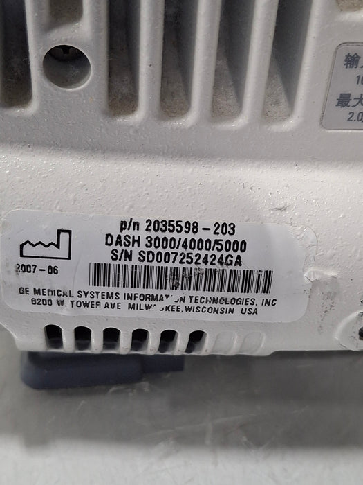 GE Healthcare Dash 4000 - GE/Nellcor SpO2 Patient Monitor