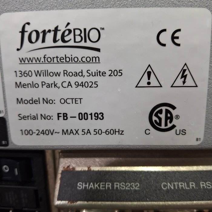 Pall Corporation Pall Corporation Forte'Bio Octect System Research Lab reLink Online