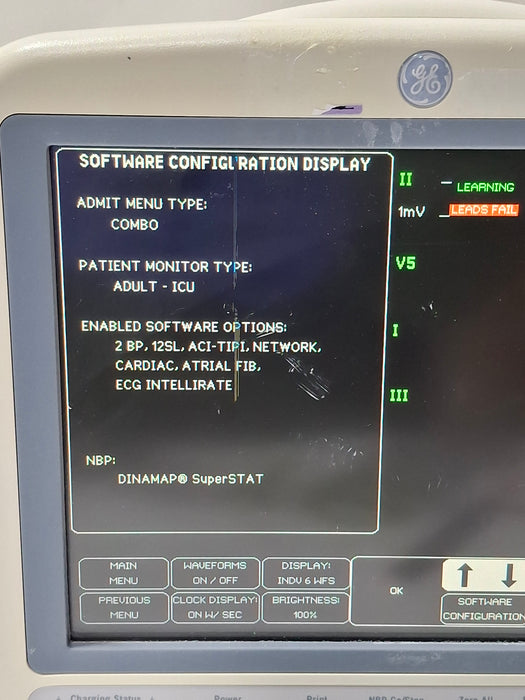 GE Healthcare GE Healthcare Dash 4000 - GE/Nellcor SpO2 Patient Monitor Patient Monitors reLink Online