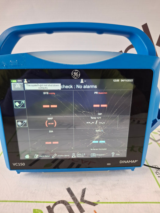 GE Healthcare Carescape VC150 Nellcor Vital Signs Monitor