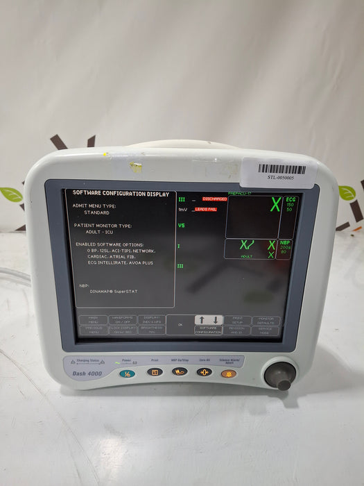GE Healthcare GE Healthcare Dash 4000 - GE/Nellcor SpO2 Patient Monitor Patient Monitors reLink Online