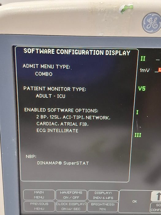 GE Healthcare Dash 4000 - GE/Nellcor SpO2 Patient Monitor