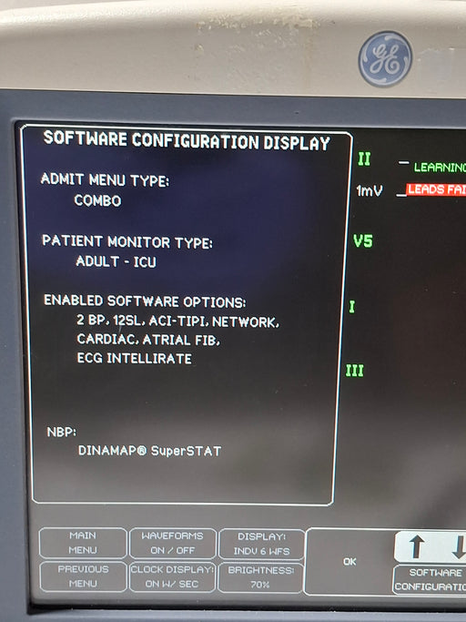GE Healthcare GE Healthcare Dash 4000 - GE/Nellcor SpO2 Patient Monitor Patient Monitors reLink Online
