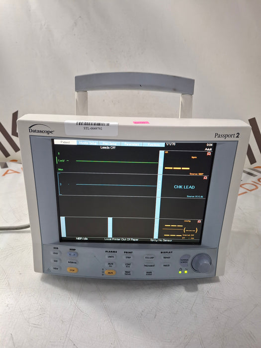 Datascope Passport 2 Patient Monitor