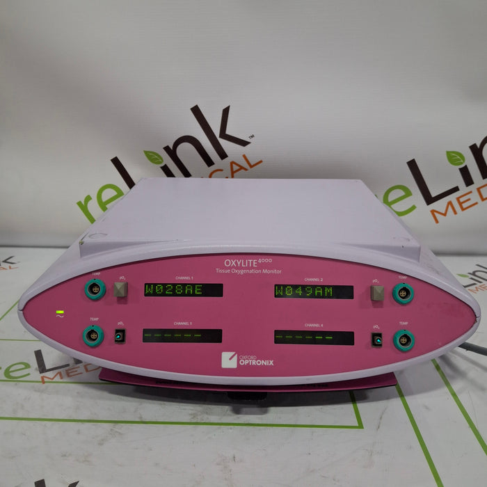 Oxford Optronix Oxylite 4000 E Tissue Oxygenation & Temperature Monitor