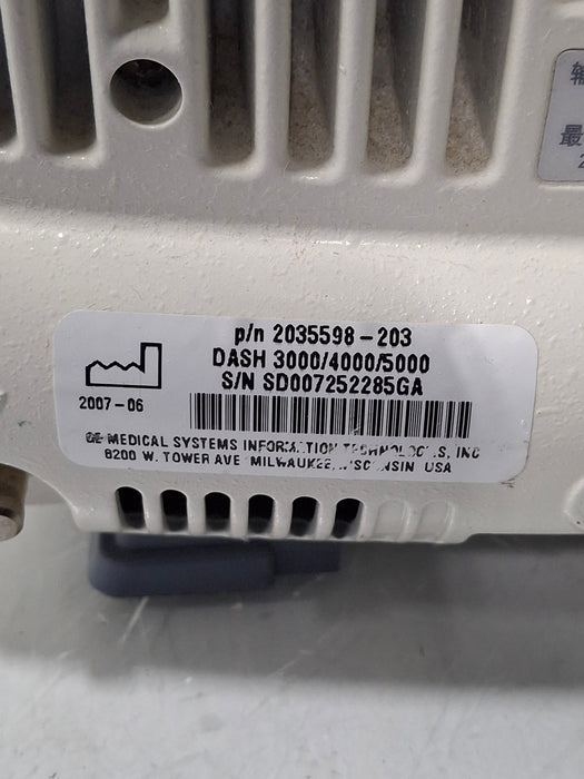 GE Healthcare Dash 4000 - GE/Nellcor SpO2 Patient Monitor