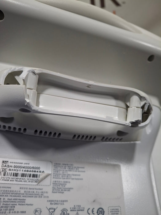 GE Healthcare Dash 4000 - GE/Nellcor SpO2 Patient Monitor