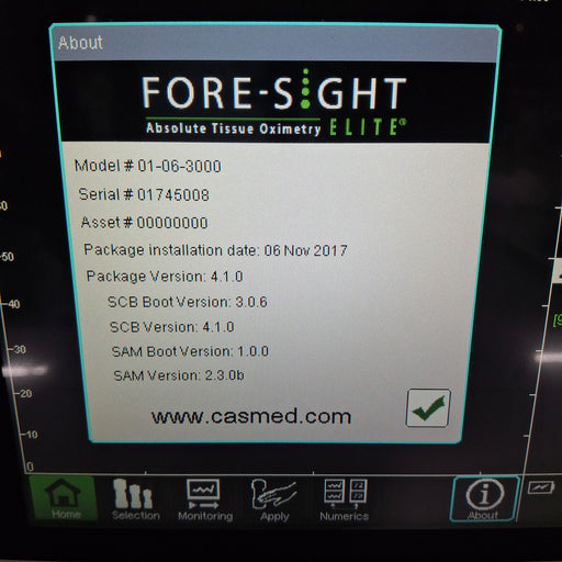 CASMED CASMED Foresight Elite Patient Monitor Patient Monitors reLink Online