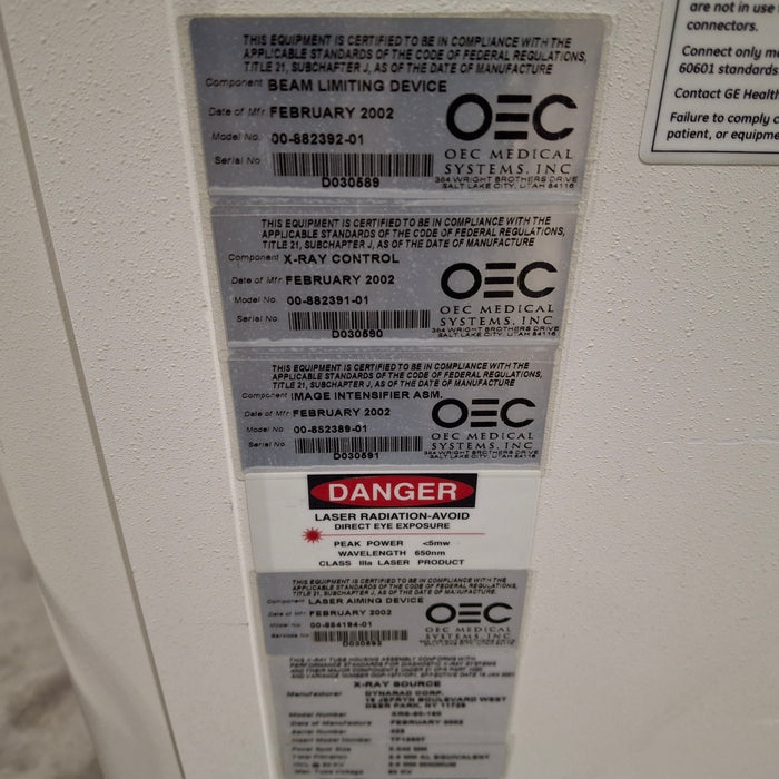 OEC Medical Systems Miniview 6800 C-Arm