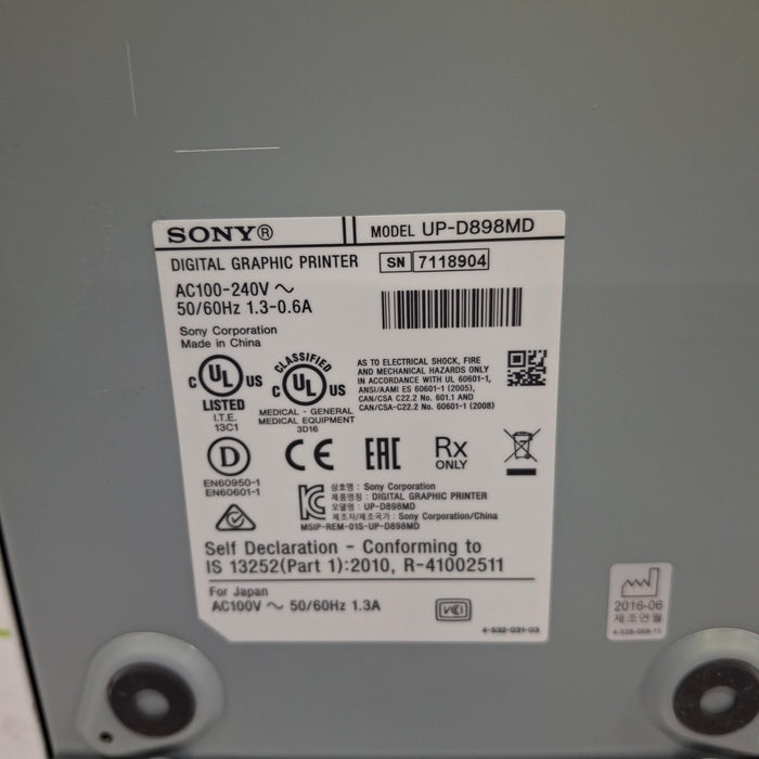 Sony UP-D898-MD Imager / Printer