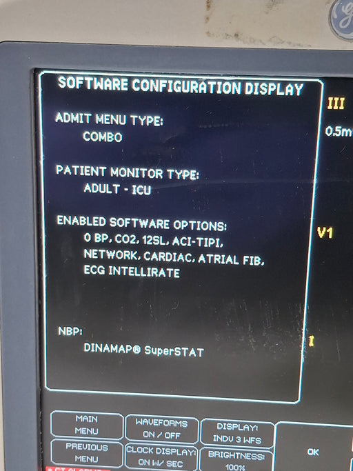 GE Healthcare GE Healthcare Dash 4000 - Masimo SpO2 Patient Monitor Patient Monitors reLink Online
