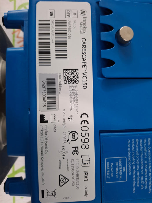 GE Healthcare Carescape VC150 Nellcor Vital Signs Monitor